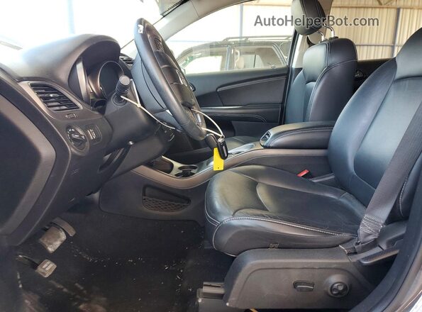 3C4PDCGG9JT504798 2018 DODGE JOURNEY Gray წინა სალონის ხედი