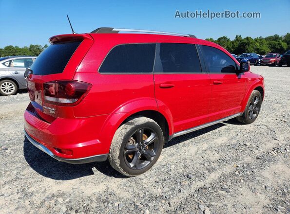 3C4PDCGG9JT513744 2018 DODGE JOURNEY Red Trasero derecho
