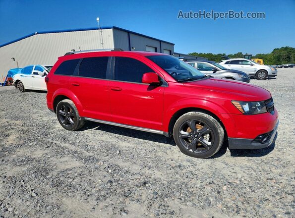 3C4PDCGG9JT513744 2018 DODGE JOURNEY Red Delantero derecho