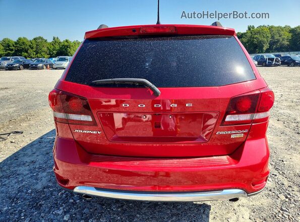 3C4PDCGG9JT513744 2018 DODGE JOURNEY Red Vista trasera