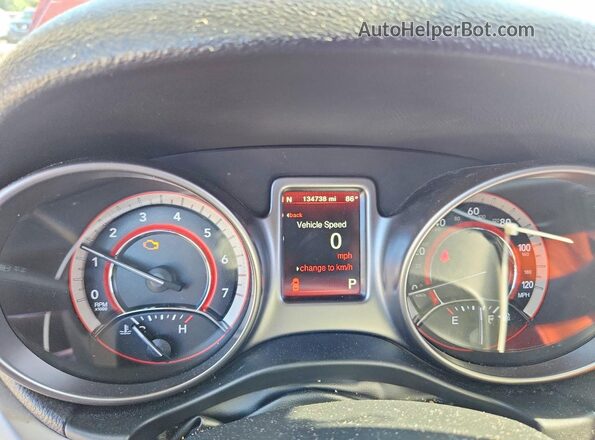 3C4PDCGG9JT513744 2018 DODGE JOURNEY Red Vista del cuadro de instrumentos