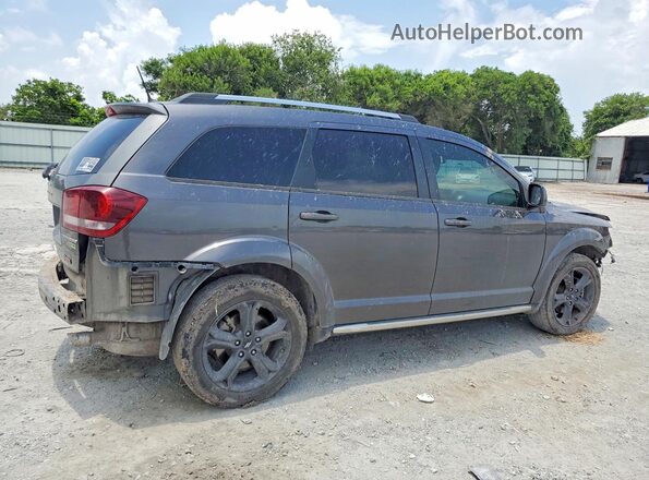 3C4PDCGG9KT693633 2019 DODGE JOURNEY Gray Trasero derecho