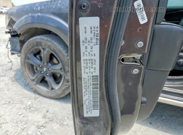 3C4PDCGG9KT693633 2019 DODGE JOURNEY Gray Vista de la etiqueta del VIN