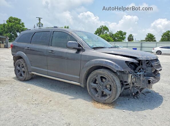 3C4PDCGG9KT693633 2019 DODGE JOURNEY Gray Delantero derecho