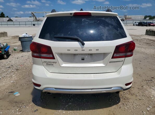 3C4PDCGGXGT157524 2016 DODGE JOURNEY White Հետևի տեսք