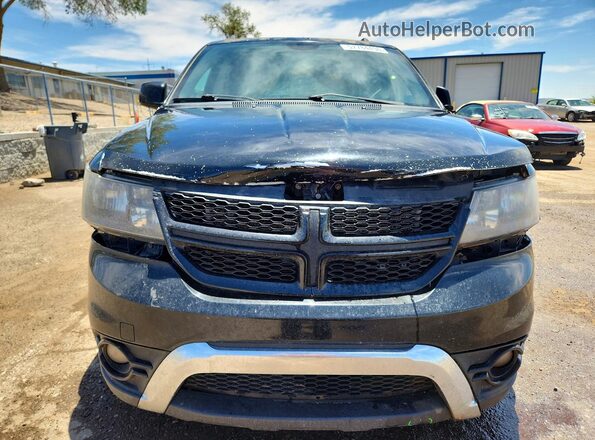 3C4PDCGGXHT557228 2017 DODGE JOURNEY Black Front view