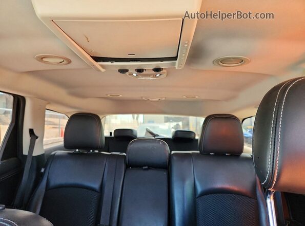 3C4PDCGGXHT557228 2017 DODGE JOURNEY Black Rear seats view
