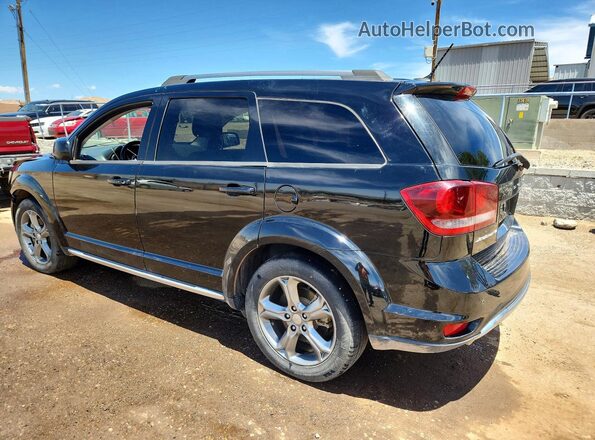 3C4PDCGGXHT557228 2017 DODGE JOURNEY Black Rear left