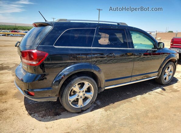 3C4PDCGGXHT557228 2017 DODGE JOURNEY Black Rear right
