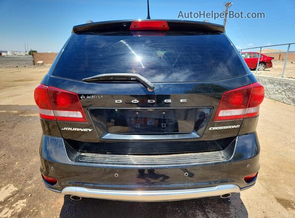 3C4PDCGGXHT557228 2017 DODGE JOURNEY Black Rear view
