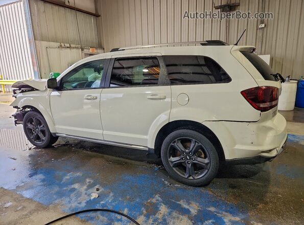 3C4PDCGGXJT362946 2018 DODGE JOURNEY White Trasero izquierdo