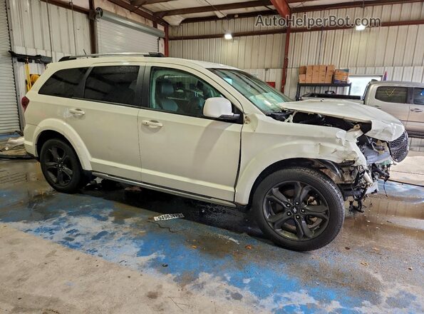 3C4PDCGGXJT362946 2018 DODGE JOURNEY White Delantero derecho