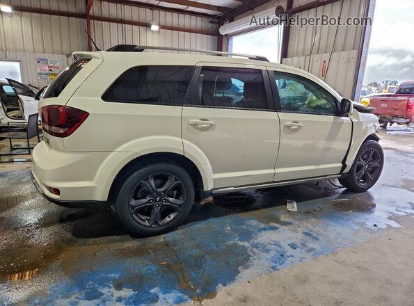 3C4PDCGGXJT362946 2018 DODGE JOURNEY White Trasero derecho