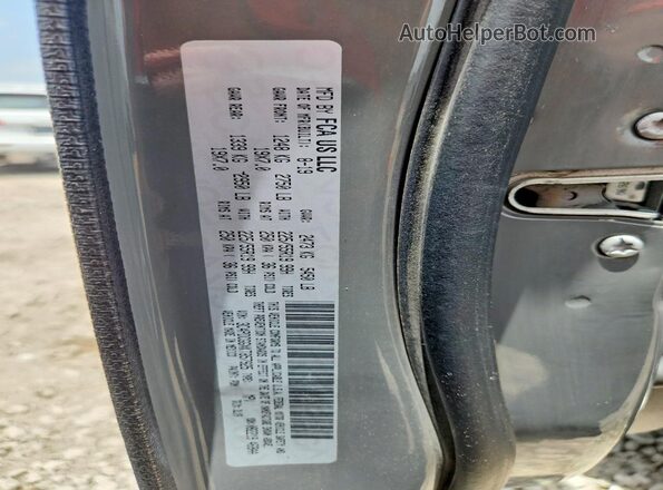 3C4PDCGGXKT857925 2019 DODGE JOURNEY Gray Вид наклейки з VIN-кодом