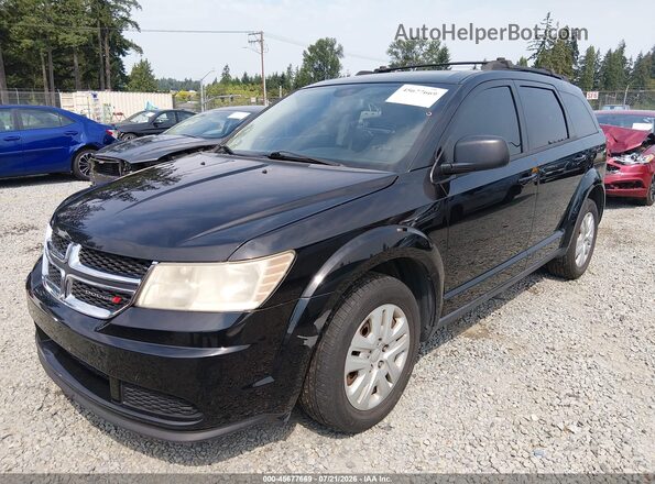 3C4PDDAG1GT189549 2016 DODGE JOURNEY Black Vista tres cuartos delantera izquierda
