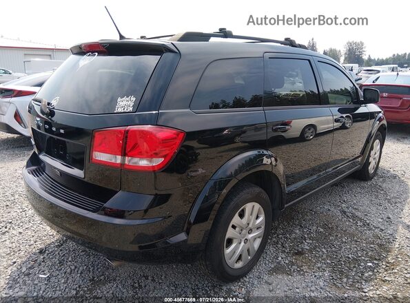 3C4PDDAG1GT189549 2016 DODGE JOURNEY Black Trasero derecho