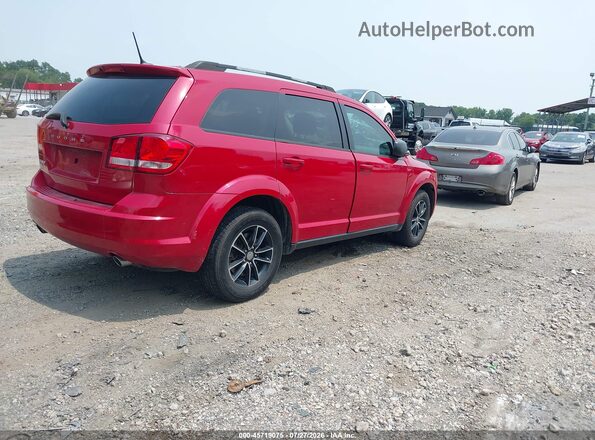 3C4PDDAG1HT566902 2017 DODGE JOURNEY Red უკანა მარჯვენა