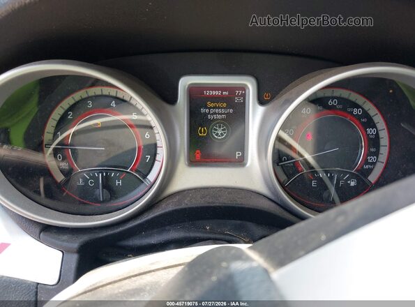 3C4PDDAG1HT566902 2017 DODGE JOURNEY Red უკანა სავარძლების ხედი