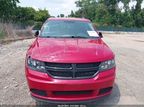 3C4PDDAG1HT566902 2017 DODGE JOURNEY Red ხელსაწყოთა პანელის ხედი