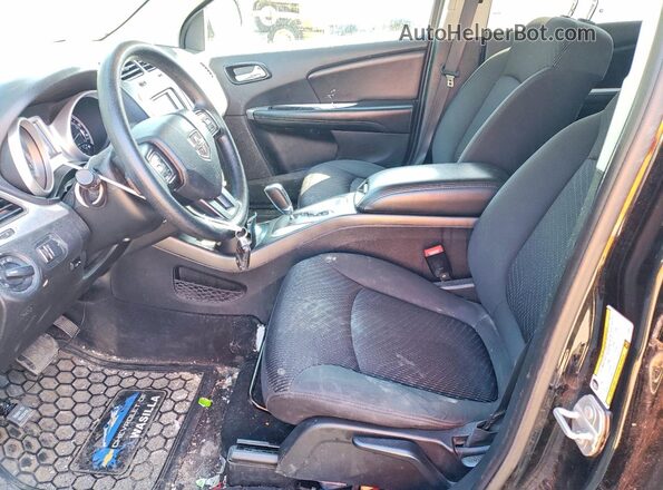 3C4PDDAG1JT450511 2018 DODGE JOURNEY Black Front interior view