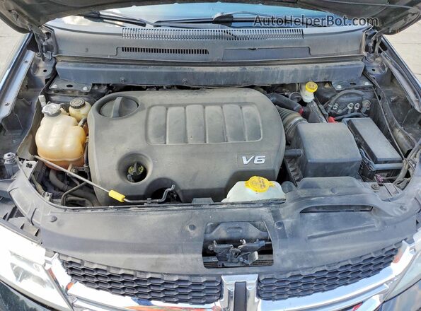 3C4PDDAG4HT549186 2017 DODGE JOURNEY Black Engine compartment view