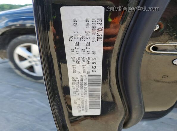 3C4PDDAG4HT549186 2017 DODGE JOURNEY Black VIN sticker view