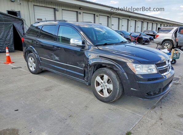 3C4PDDAG4HT549186 2017 DODGE JOURNEY Black Front right