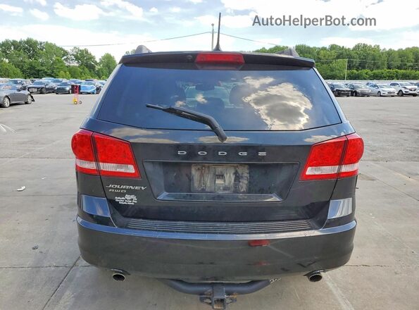 3C4PDDAG4HT549186 2017 DODGE JOURNEY Black Rear view
