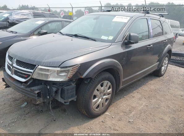 3C4PDDAG6JT504501 2018 DODGE JOURNEY Black Vista tres cuartos delantera izquierda