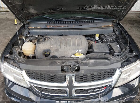 3C4PDDAG7JT477437 2018 DODGE JOURNEY Black Вид ззаду