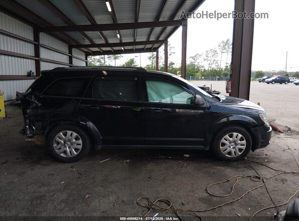 3C4PDDAG7JT477437 2018 DODGE JOURNEY Black Вид задньої частини салону