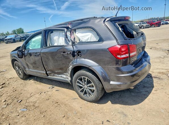 3C4PDDAG9JT237175 2018 DODGE JOURNEY Gray Задня ліва чверть