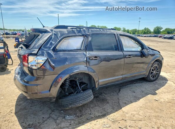 3C4PDDAG9JT237175 2018 DODGE JOURNEY Gray Задня права чверть