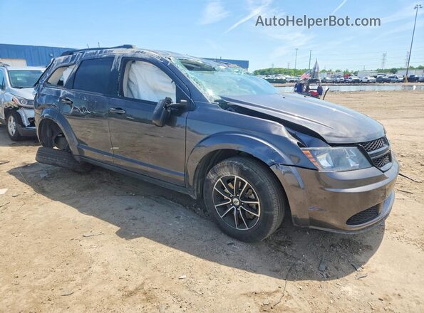 3C4PDDAG9JT237175 2018 DODGE JOURNEY Gray Передня права чверть