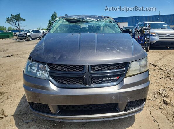 3C4PDDAG9JT237175 2018 DODGE JOURNEY Gray Вид спереду