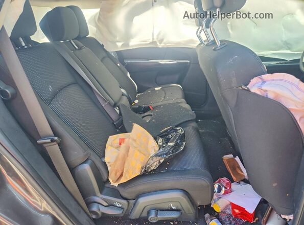 3C4PDDAG9JT237175 2018 DODGE JOURNEY Gray Вид задньої частини салону