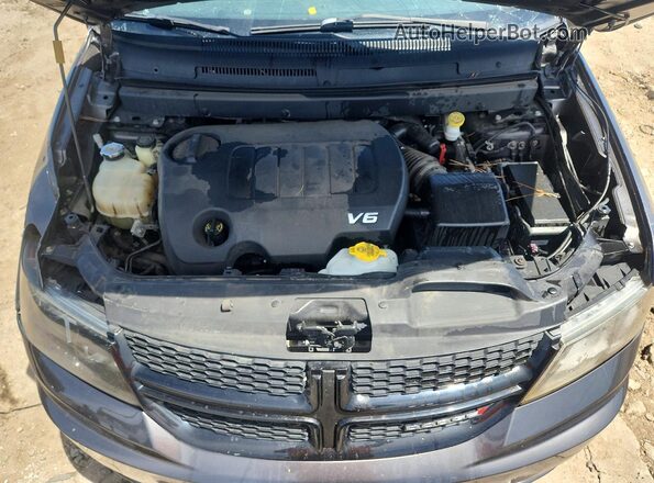 3C4PDDAG9JT237175 2018 DODGE JOURNEY Gray Вид підкапотного простору