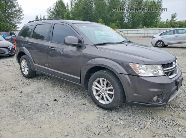 3C4PDDBG0GT150028 2016 DODGE JOURNEY Gray Front right