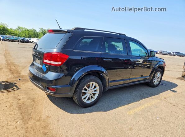 3C4PDDBG0GT183501 2016 DODGE JOURNEY Black Trasero derecho