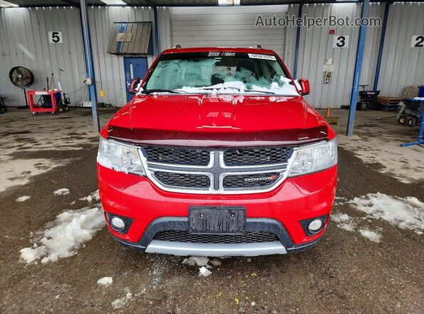 3C4PDDBG1GT109648 2016 DODGE JOURNEY Red Vista frontal