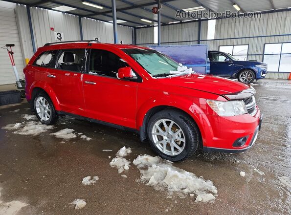 3C4PDDBG1GT109648 2016 DODGE JOURNEY Red Delantero derecho