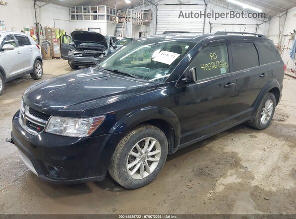 3C4PDDBG1GT150457 2016 DODGE JOURNEY Black Առջևի ձախ երեք քառորդ տեսարան