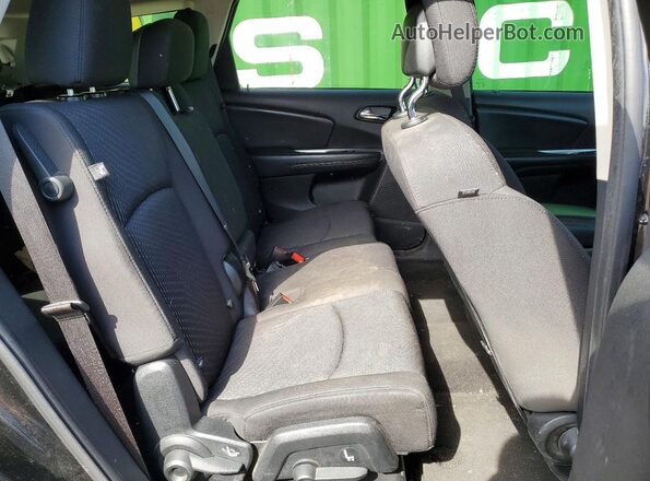 3C4PDDBG1JT257810 2018 DODGE JOURNEY Black Widok wnętrza z tyłu