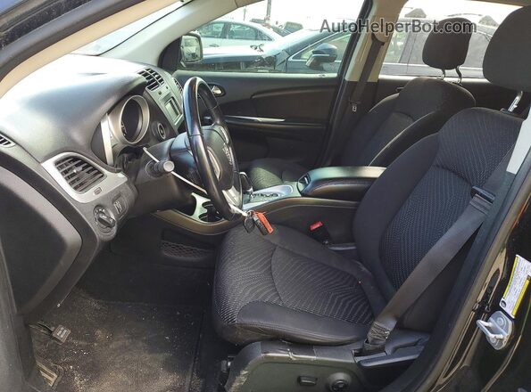 3C4PDDBG1JT257810 2018 DODGE JOURNEY Black Widok wnętrza z przodu