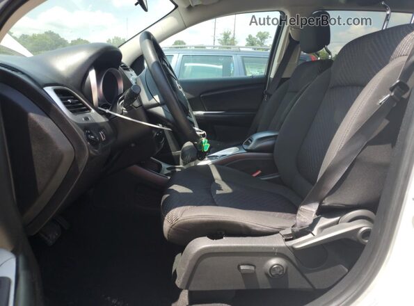 3C4PDDBG2HT512622 2017 DODGE JOURNEY Белый Вид салона спереди