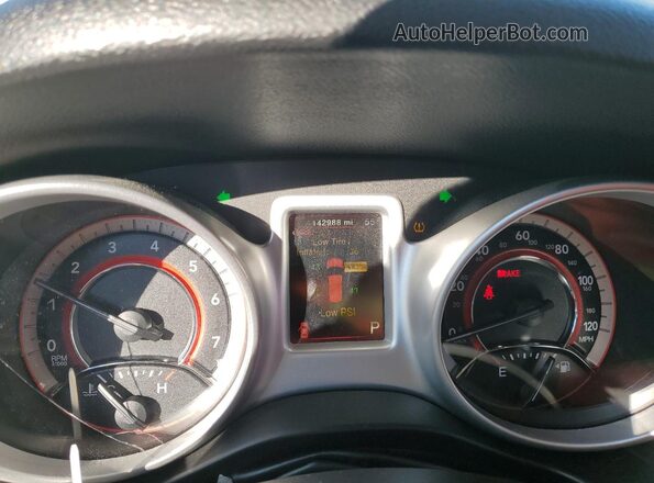 3C4PDDBG2HT512622 2017 DODGE JOURNEY Белый Вид щитка приборов