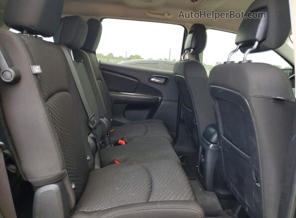 3C4PDDBG2JT301247 2018 DODGE JOURNEY Black Rear seats view