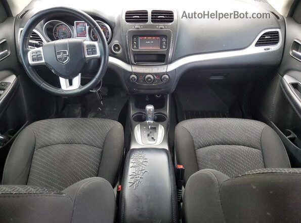 3C4PDDBG2JT301247 2018 DODGE JOURNEY Black Dashboard view