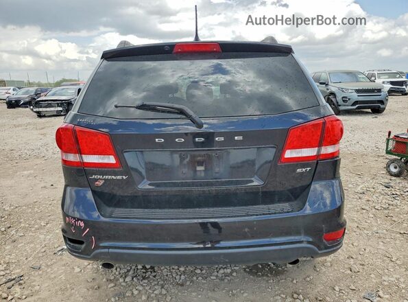 3C4PDDBG2JT301247 2018 DODGE JOURNEY Black Rear view