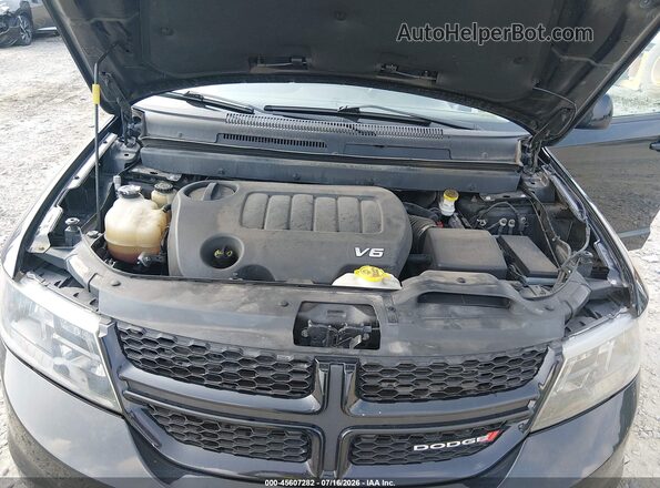 3C4PDDBG3JT306098 2018 DODGE JOURNEY Черный Вид сзади